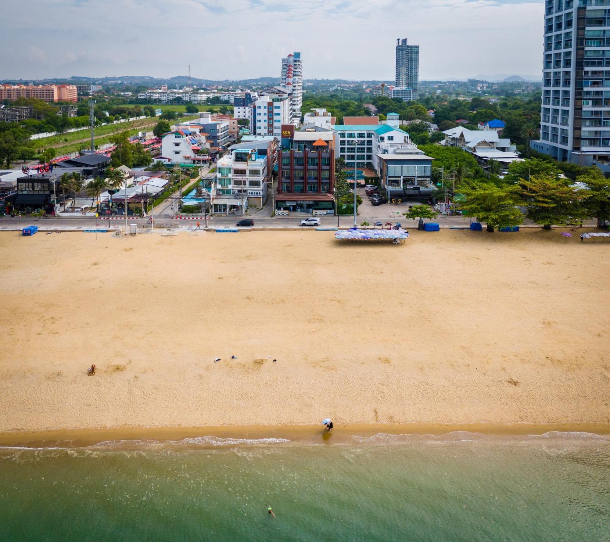 Seaside Jomtien Beach Pattaya Praia de Jomtien Exterior foto